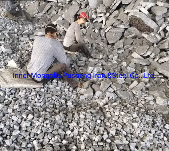 Fornitura del produttore Ferrosilicio di alluminio di alta qualità 75 leghe di grumi di ferrosilicio Prezzo per kg