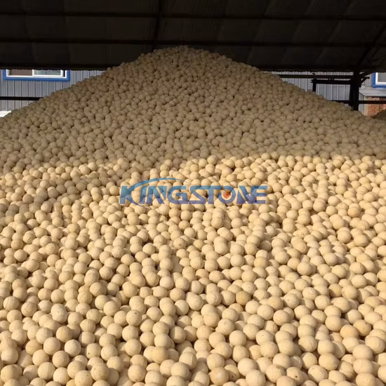 Sfera rigenerativa per accumulo di calore in refrattario ceramico per forni industriali
