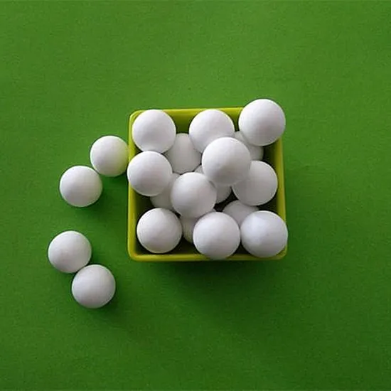 Sfera in ceramica inerte per refrattari petrolchimici