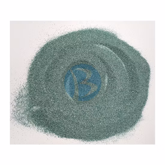 Graniglia di carburo di silicio verde ad alta durezza per l'industria ceramica