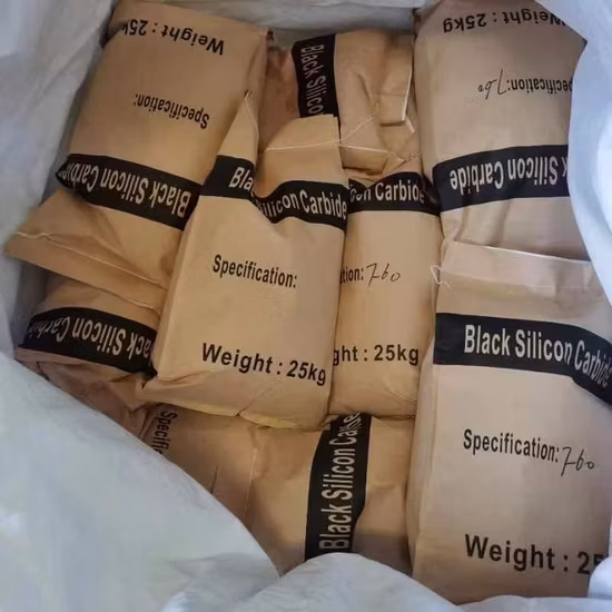 Polvere fine di grana di carburo di silicio nero di carburo di silicio